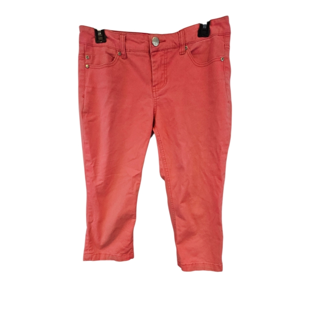 3/$25 Liverpool Jeans Company Size 3 Michelle Capri Jeans Pink